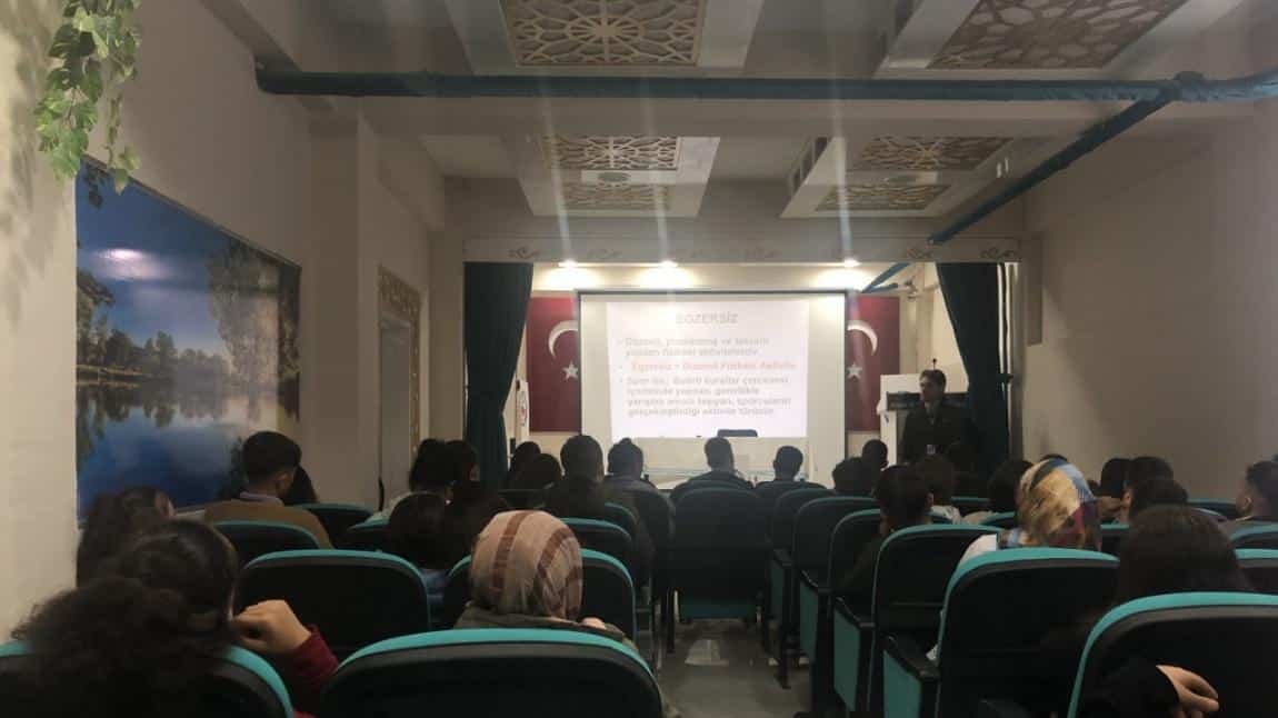 Gölköy Toplum Sağlığı Merkezi Tarafından Öğrencilerimize Eğitim Verildi